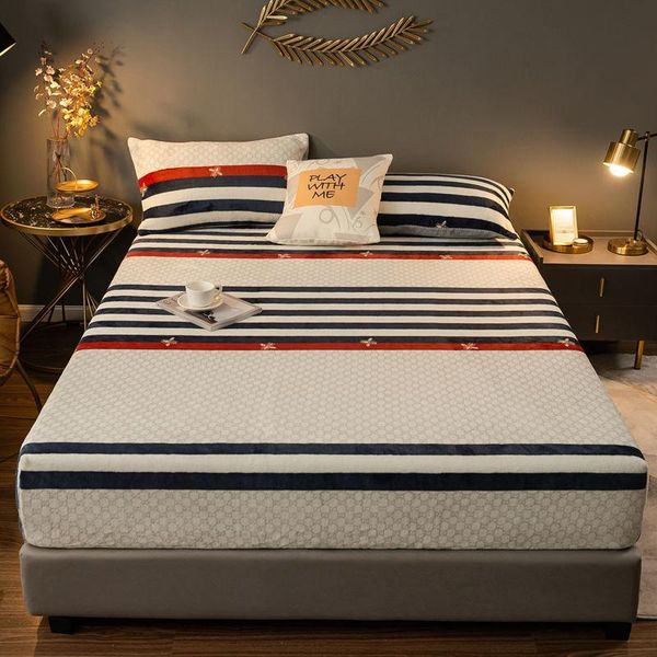 sheets & sets crystal velvet thicken quilted bed fitted sheet mattress cover king queen anti-bacteria air-permeable pad
sheets & sets crystal velvet thicken quilted bed fitted sheet mattress cover king queen anti-bacteria air-permeable pad