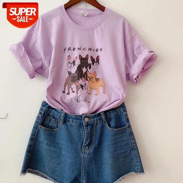 sunfiz yf 2019 women fashion frenchie dog design t shirt novelty lady custom printed short sleeve tees #hb65, White
sunfiz yf 2019 women fashion frenchie dog design t shirt novelty lady custom printed short sleeve tees #hb65, White