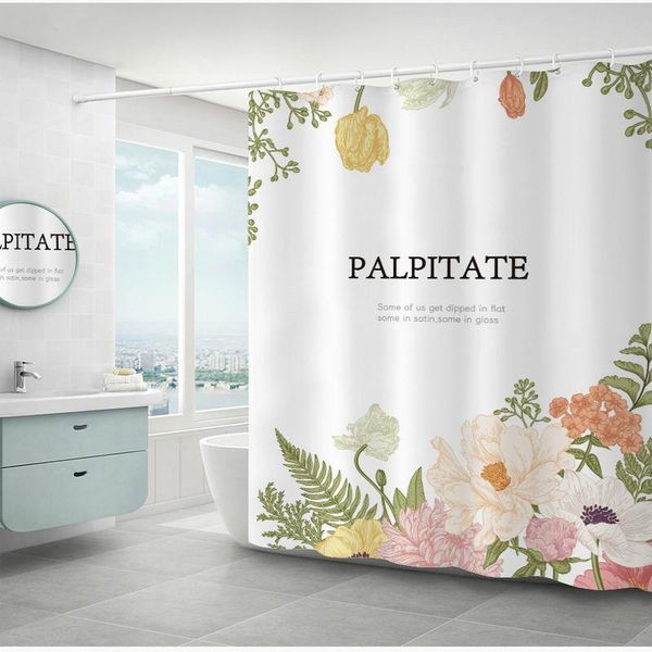 palpitate leaves shower curtain set with 12 hooks white bathroom decoration
palpitate leaves shower curtain set with 12 hooks white bathroom decoration