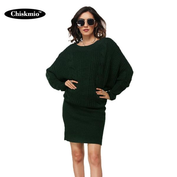 women's sweaters commuter knitted-dress office ladies batwing sleeve long sweater jumper loose elegant knitwear for women autumn, White;black
women's sweaters commuter knitted-dress office ladies batwing sleeve long sweater jumper loose elegant knitwear for women autumn, White;black