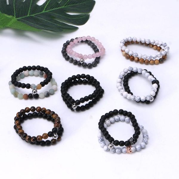 2pc magnetic couple bracelet lover mutual attraction volcanic stone bracelet kit u2jf, Black
2pc magnetic couple bracelet lover mutual attraction volcanic stone bracelet kit u2jf, Black