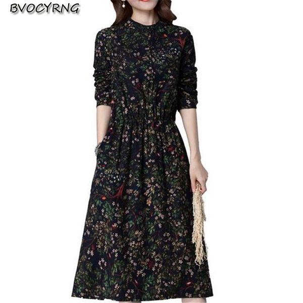 casual dresses 2021 fashion big yards women spring autumn leisure print dress standing collar long-sleeved high-end cotton vestidos, Black;gray
casual dresses 2021 fashion big yards women spring autumn leisure print dress standing collar long-sleeved high-end cotton vestidos, Black;gray