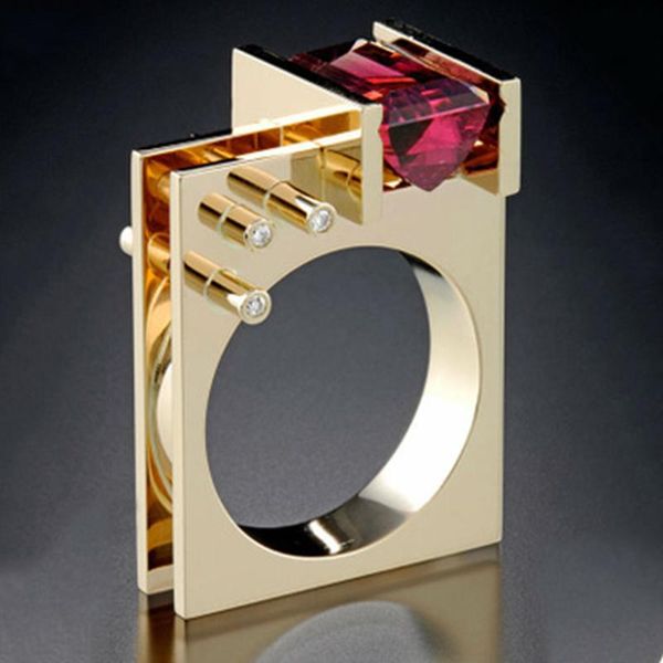 wedding rings gorgeous female big red zircon stone engagement ring exquisite yellow gold geometric for women jewelry, Slivery;golden
wedding rings gorgeous female big red zircon stone engagement ring exquisite yellow gold geometric for women jewelry, Slivery;golden