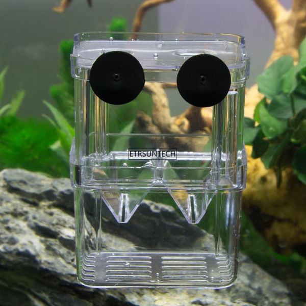 50pcs double-deck clear fish breeding isolation box aquarium breeder fish tank hatching incubator house home
50pcs double-deck clear fish breeding isolation box aquarium breeder fish tank hatching incubator house home