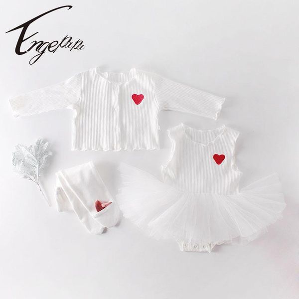 clothing sets engepapa infant baby girls suit spring autumn toddler long sleeve cardigan+lace dress rompers, White
clothing sets engepapa infant baby girls suit spring autumn toddler long sleeve cardigan+lace dress rompers, White