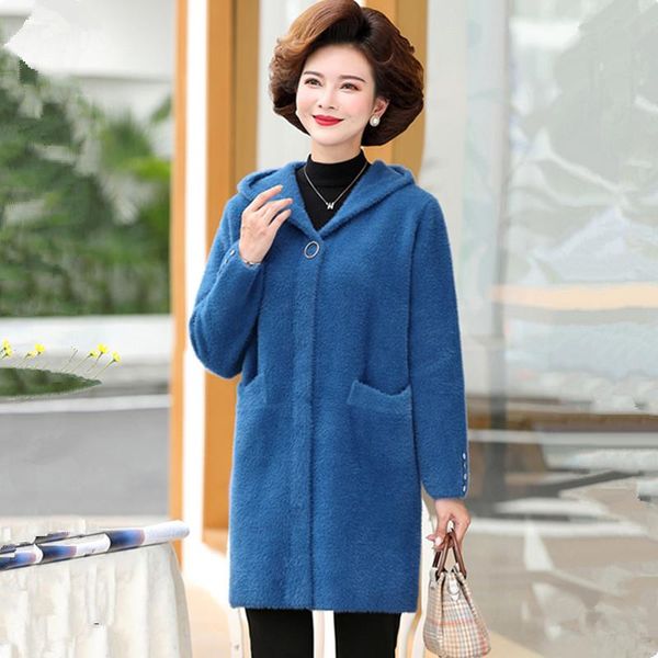 women's wool & blends womens coats quality double-faced cashmere autumn winter woolen jacket mink fleece elegant coat female 6xl plus s, Black
women's wool & blends womens coats quality double-faced cashmere autumn winter woolen jacket mink fleece elegant coat female 6xl plus s, Black