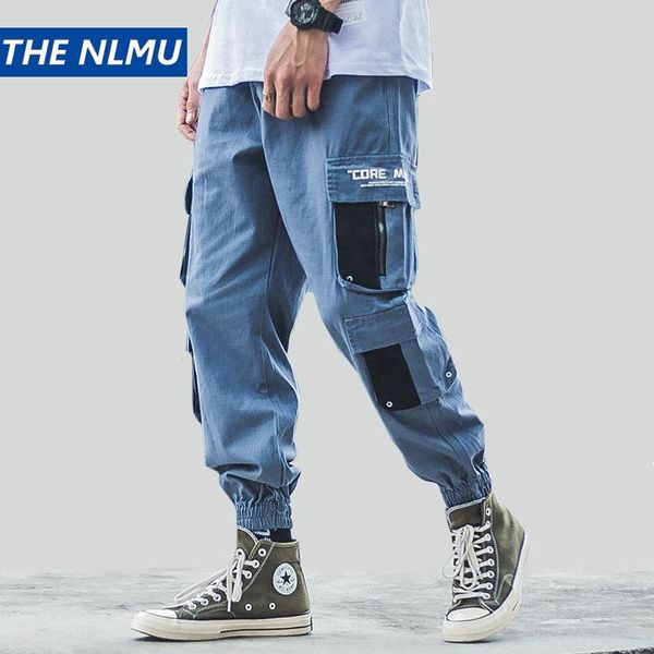men's pants streetwear cargo men joggers elastic waist ankle-length pant multi-pocket 2021 fashion casual male sweatpants hz040, Black
men's pants streetwear cargo men joggers elastic waist ankle-length pant multi-pocket 2021 fashion casual male sweatpants hz040, Black