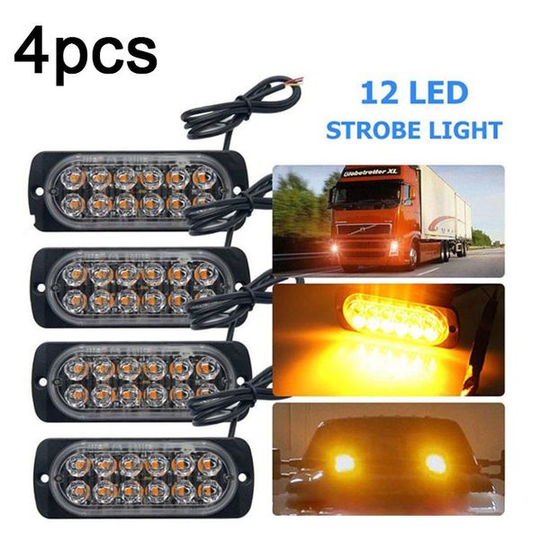 emergency lights car light side warning bar 12led flashing strobe for vehicle breakdown grille
emergency lights car light side warning bar 12led flashing strobe for vehicle breakdown grille