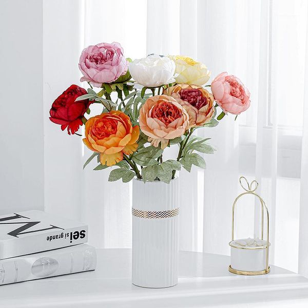 artificial flowers peony branch home wedding decor autumn silk plastic flower fake party room decoration decorative & wreaths1
artificial flowers peony branch home wedding decor autumn silk plastic flower fake party room decoration decorative & wreaths1