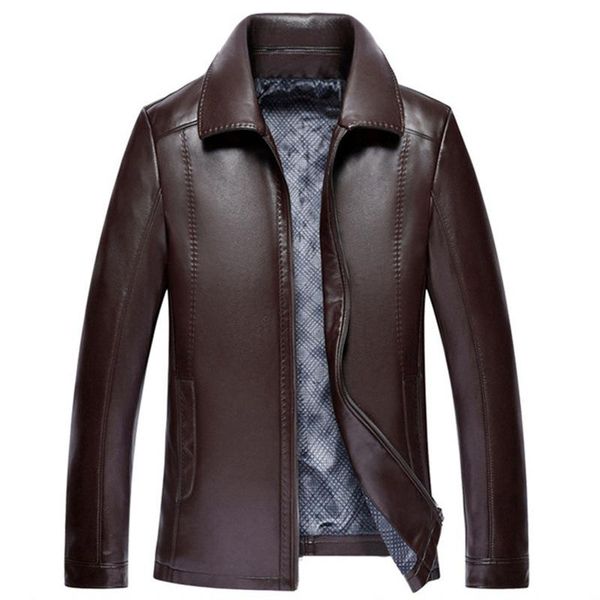 men's fur & faux leather suede men coat jacket spring autumn moto outerwear suit garment plus size lf2027, Black
men's fur & faux leather suede men coat jacket spring autumn moto outerwear suit garment plus size lf2027, Black