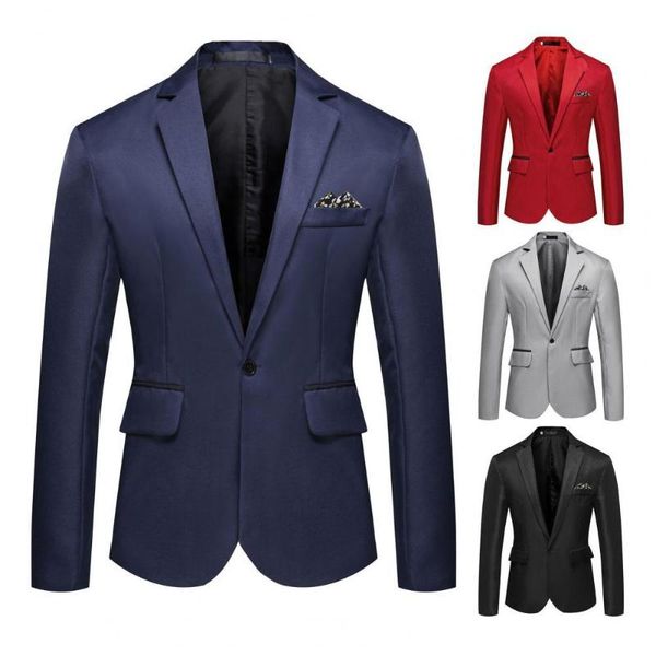 men's suits & blazers men blazer fashion one button lapel casual long sleeve decorative pocket suit coat workwear business costume homm, White;black
men's suits & blazers men blazer fashion one button lapel casual long sleeve decorative pocket suit coat workwear business costume homm, White;black