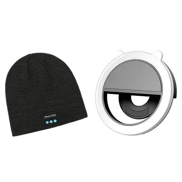flash heads bluetooth music soft beanie hat with stereo headphone (dark gray) & led cat ear selfie ring light phone lens
flash heads bluetooth music soft beanie hat with stereo headphone (dark gray) & led cat ear selfie ring light phone lens