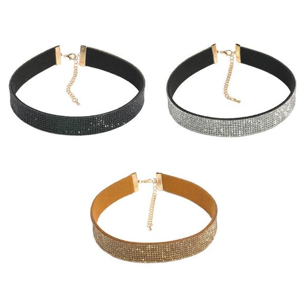 chains women velvet full diamond crystal rhinestone choker collar boho necklace jewelry silver
chains women velvet full diamond crystal rhinestone choker collar boho necklace jewelry silver