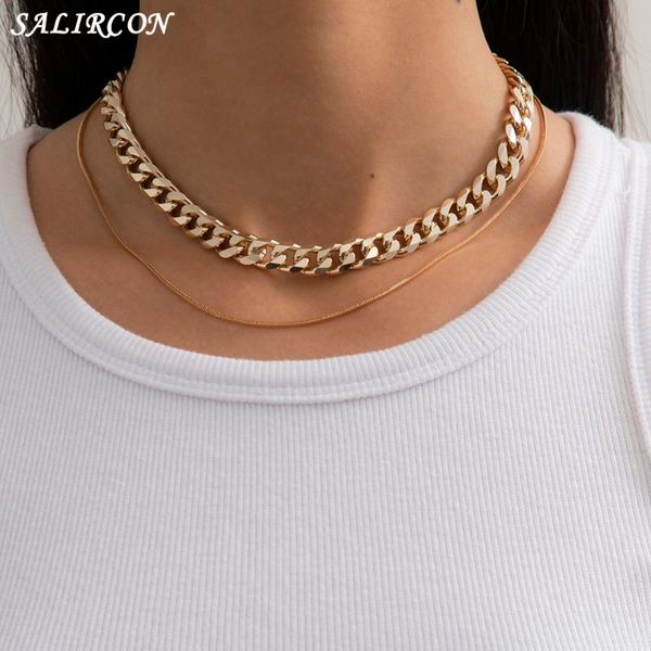 chains punk metal thick choker chain necklace for women men vintage aesthetic snake on the neck simple fashion jewelry gift 2021, Silver
chains punk metal thick choker chain necklace for women men vintage aesthetic snake on the neck simple fashion jewelry gift 2021, Silver
