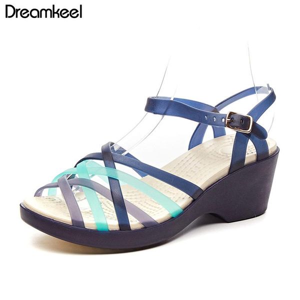 sandals women's casual candy color 2021 fashion simple summer wedges with jelly shoes girl pvc non-slip roman y, Black
sandals women's casual candy color 2021 fashion simple summer wedges with jelly shoes girl pvc non-slip roman y, Black