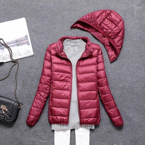 women jacket thin female autumn removable hat fashion navy 's slim down jackets women's, Black;brown
women jacket thin female autumn removable hat fashion navy 's slim down jackets women's, Black;brown