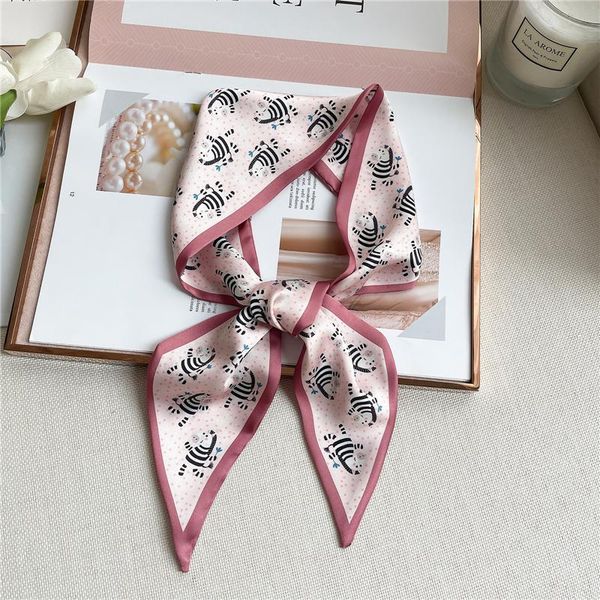 scarves 2021 design skinny silk scarf headband fashion print animal neckerchief girls hair accessories hand bag wirst soft foulard shawl, Blue;gray
scarves 2021 design skinny silk scarf headband fashion print animal neckerchief girls hair accessories hand bag wirst soft foulard shawl, Blue;gray