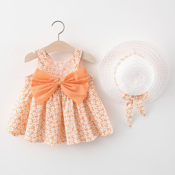 girl's dresses orange purple girls dress in summer floral pricess with hat korean ins baby bow sleeveless beach, Red;yellow
girl's dresses orange purple girls dress in summer floral pricess with hat korean ins baby bow sleeveless beach, Red;yellow
