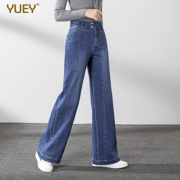 women's jeans 2021 ladies wide leg straight stretchy female autumn winter denim pants korean fashion high waist plus size s to 5xl, Blue
women's jeans 2021 ladies wide leg straight stretchy female autumn winter denim pants korean fashion high waist plus size s to 5xl, Blue