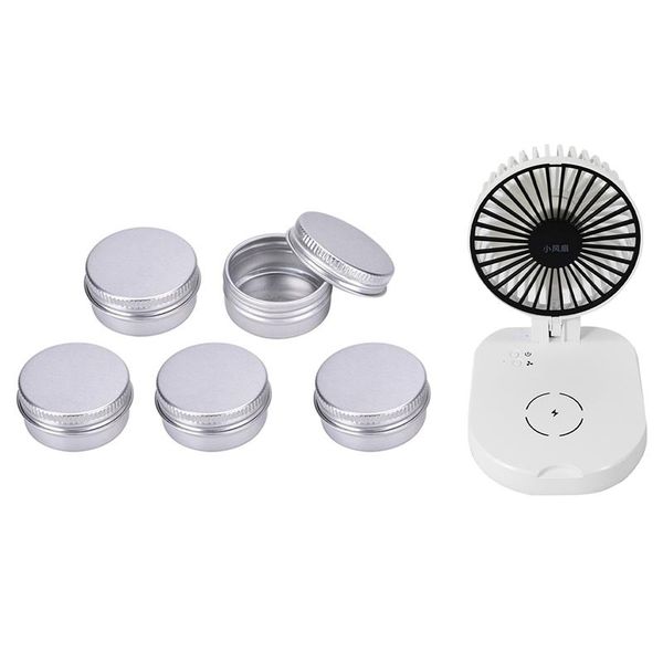 electric fans 5 pcs aluminum empty lip cosmetic travel bottles & 1x 10000mah usb small fan
electric fans 5 pcs aluminum empty lip cosmetic travel bottles & 1x 10000mah usb small fan