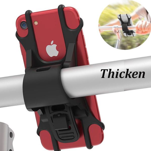 cell phone mounts & holders universal thicken silicone holder bike bicycle motorcycle mobile mount buckle pull for cellphone handlebar brack
cell phone mounts & holders universal thicken silicone holder bike bicycle motorcycle mobile mount buckle pull for cellphone handlebar brack