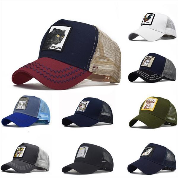 summer panther mesh cap animals baseball for women embroidery outdoor breathable snapback hip hop caps male trucker hat, Blue;gray 
summer panther mesh cap animals baseball for women embroidery outdoor breathable snapback hip hop caps male trucker hat, Blue;gray