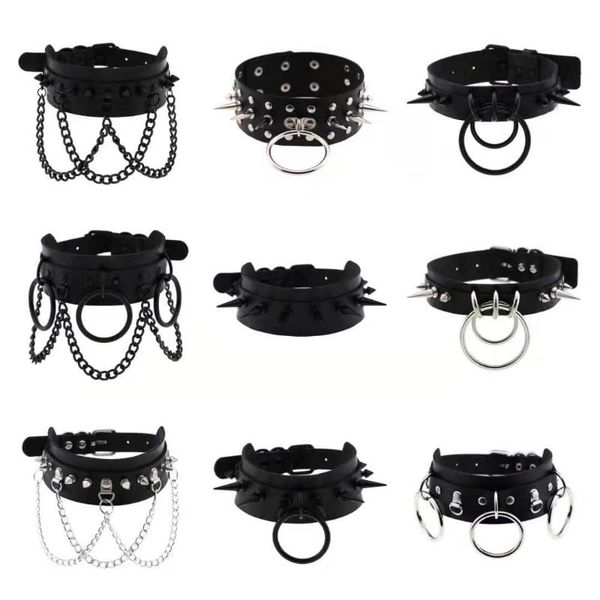 other event & party supplies punk egirl choker collar leather bondage cosplay goth jewelry women gothic male necklace harajuku accessor
other event & party supplies punk egirl choker collar leather bondage cosplay goth jewelry women gothic male necklace harajuku accessor