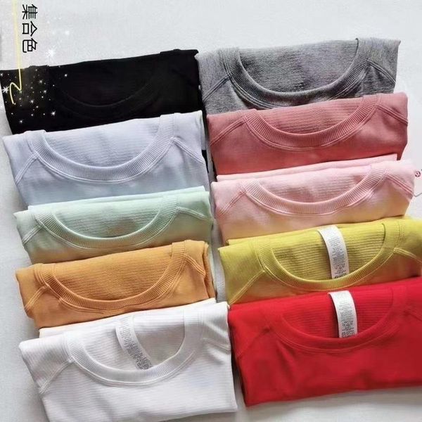 clothes polos lu yoga women's the same ladies t-shirt running swiftly tech sports short-sleeved breathable fitness sportswear, White
clothes polos lu yoga women's the same ladies t-shirt running swiftly tech sports short-sleeved breathable fitness sportswear, White