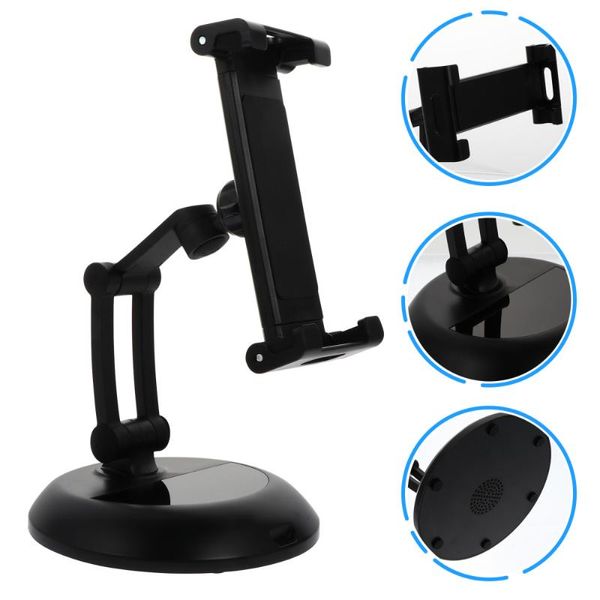 cell phone mounts & holders 1pc metal holder deskbracket folding tablet stand