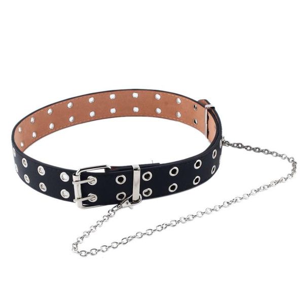belts 2021 women fashion belt adjustable black double/single eyelet grommet leather buckle, Black;brown
belts 2021 women fashion belt adjustable black double/single eyelet grommet leather buckle, Black;brown