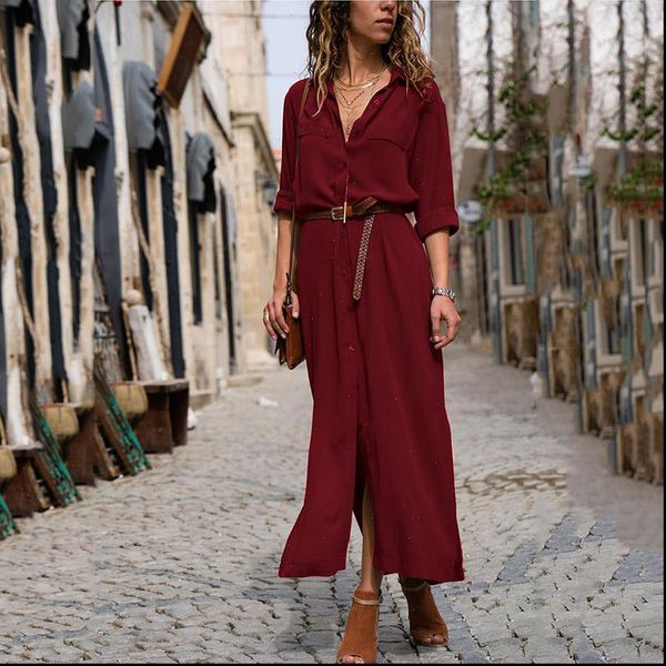 fashion long sleeve dress women elegant spring summer dress plus size casual dresses woman party slim dress women long, Black;gray
fashion long sleeve dress women elegant spring summer dress plus size casual dresses woman party slim dress women long, Black;gray