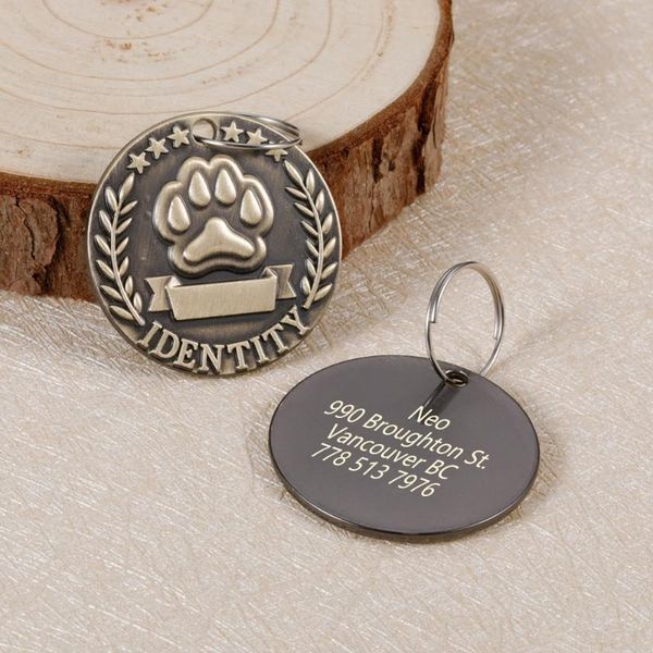 dog tag,id card custom engraved pet id tag for cat stainless steel dogs name tags personalized anti-lost nameplate accessories
dog tag,id card custom engraved pet id tag for cat stainless steel dogs name tags personalized anti-lost nameplate accessories