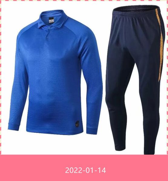 19 20 21 tracksuit survetement football jogging equipe de 2021 soccer training suit set 56498, Black
19 20 21 tracksuit survetement football jogging equipe de 2021 soccer training suit set 56498, Black