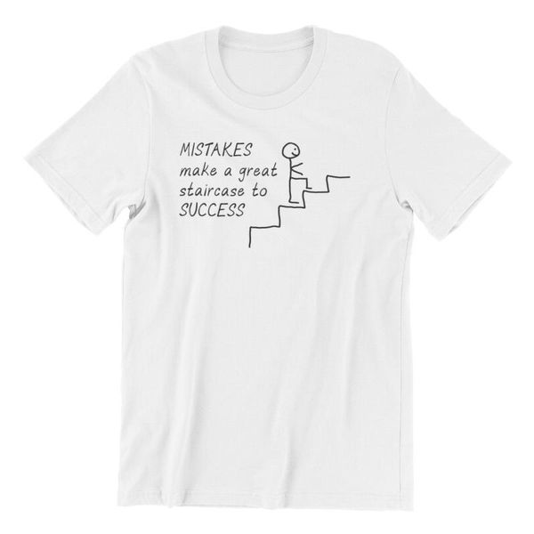 men's t-shirts t-shirt mistakes make a great staircase to success motivational funny oversized gothic korean style plus size 124457, White;black
men's t-shirts t-shirt mistakes make a great staircase to success motivational funny oversized gothic korean style plus size 124457, White;black