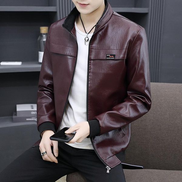 mens bomber jackets fashion men faux leather coat zipper overcoat motor jacket motorcycle bikers punk man brand colthing, Black;brown
mens bomber jackets fashion men faux leather coat zipper overcoat motor jacket motorcycle bikers punk man brand colthing, Black;brown