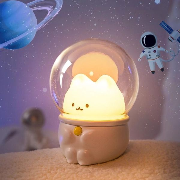 night lights led light space cute cat/ for kid/baby/children bedroom bedside decor soft warm baby gift
night lights led light space cute cat/ for kid/baby/children bedroom bedside decor soft warm baby gift