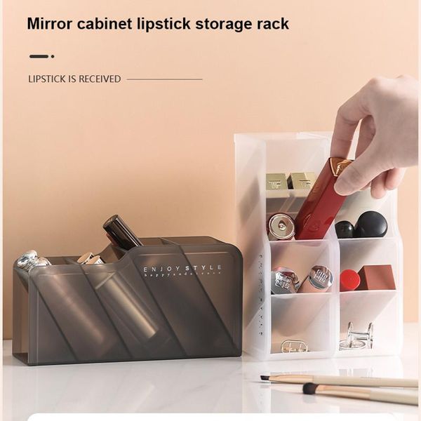 desklipstick storage box semi-transparent durable lipstick dust finishing display stand dressing table mirror cabinet shelf
desklipstick storage box semi-transparent durable lipstick dust finishing display stand dressing table mirror cabinet shelf