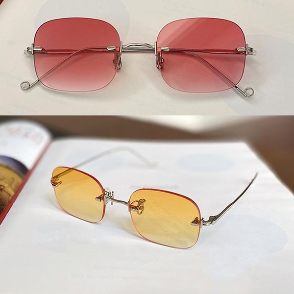sunglasses fashion trend rectangle rimless for women square frameless sun glasses female colored uv400 protective lenses, White;black
sunglasses fashion trend rectangle rimless for women square frameless sun glasses female colored uv400 protective lenses, White;black