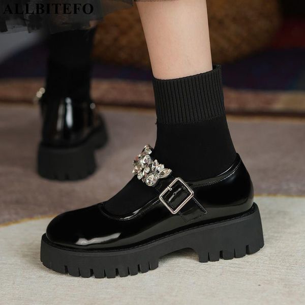 boots allbitefo genuine leather+elastic material thick heels autumn women high shoes ankle for femme bottes, Black
boots allbitefo genuine leather+elastic material thick heels autumn women high shoes ankle for femme bottes, Black