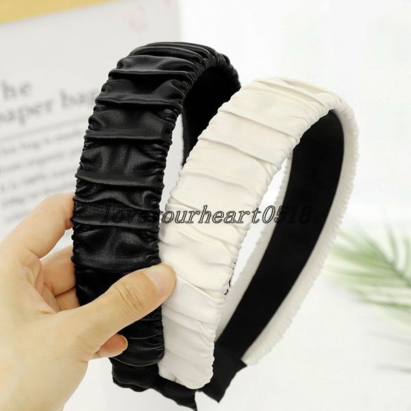 vintage pu leather headbands fold bezel hairband women hair accessories girls haar headband opaska do wlosow bandeau femme diademas, Silver
vintage pu leather headbands fold bezel hairband women hair accessories girls haar headband opaska do wlosow bandeau femme diademas, Silver
