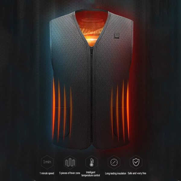 electric vest charging intelligent heating vest self-heating clothes constant temperature warm waist vest clothing
electric vest charging intelligent heating vest self-heating clothes constant temperature warm waist vest clothing