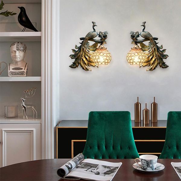 wall lamps vintage creative art decor peacock resin led lamp luxury bedroom light living room indoor decorations sconce
wall lamps vintage creative art decor peacock resin led lamp luxury bedroom light living room indoor decorations sconce