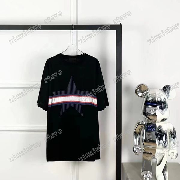 22ss men women designers t-shirts tee five-pointed star christian short sleeve man crew neck paris fashion streetwear white black xinxinbuy
22ss men women designers t-shirts tee five-pointed star christian short sleeve man crew neck paris fashion streetwear white black xinxinbuy