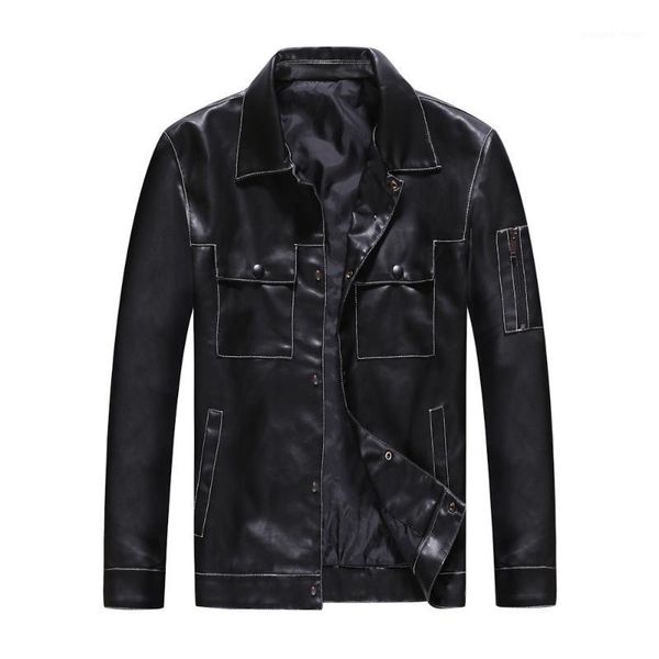 men's leather bomber jacket korean motorcycle slim casual pu coats men muti-pockets fashion black jackets coat male m-4xl fur & faux
men's leather bomber jacket korean motorcycle slim casual pu coats men muti-pockets fashion black jackets coat male m-4xl fur & faux
