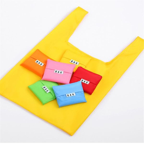 shopping bags 1pcs portable folding reusable bag candy color large oxford foldable waterproof shoulder handbags
shopping bags 1pcs portable folding reusable bag candy color large oxford foldable waterproof shoulder handbags