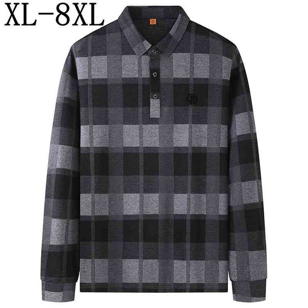 men's polos long sleeved polo, loose check shirt, informal, autumn, 8xl, 7xl, 6xl, 2021, White;black
men's polos long sleeved polo, loose check shirt, informal, autumn, 8xl, 7xl, 6xl, 2021, White;black