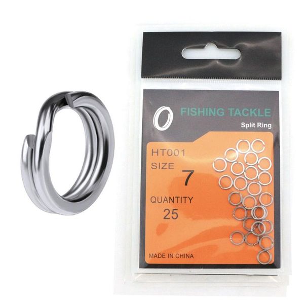 fishing hooks 25pcs/bag stainless steel split ring strengthen solid lure connecting accessories
fishing hooks 25pcs/bag stainless steel split ring strengthen solid lure connecting accessories
