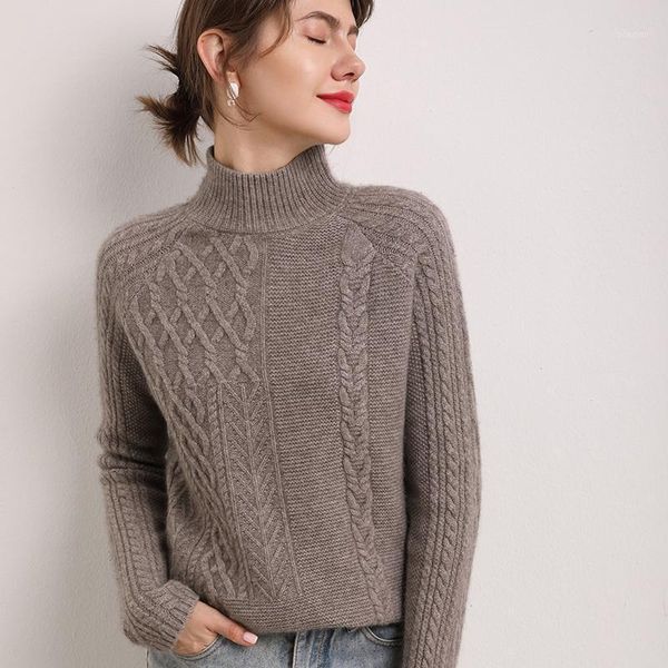 cashmere sweater women's turtleneck knitted pure color slim korean ladies stretch knit sweaters, White;black
cashmere sweater women's turtleneck knitted pure color slim korean ladies stretch knit sweaters, White;black