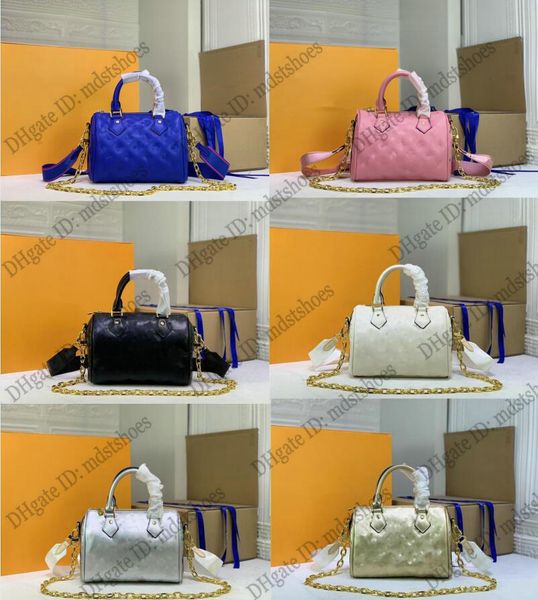 speedy bandoulière 22 handbag womens designer shoulder bags m58631 gold chain handle black embossed lambskin cross body bag
speedy bandoulière 22 handbag womens designer shoulder bags m58631 gold chain handle black embossed lambskin cross body bag