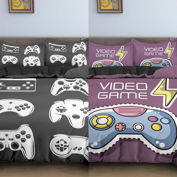 teens video games comforter duvet cover set king size gamepad controller bedding set for kids boys girls youth game bedding set c0223
teens video games comforter duvet cover set king size gamepad controller bedding set for kids boys girls youth game bedding set c0223